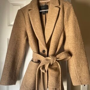 J.Crew belted wool coat
